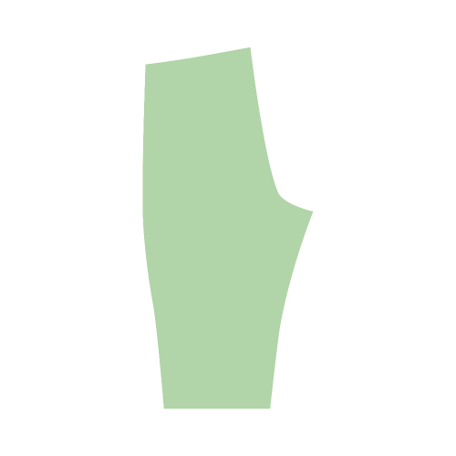 Pistachio Color Accent Hestia Cropped Leggings (Model L03)