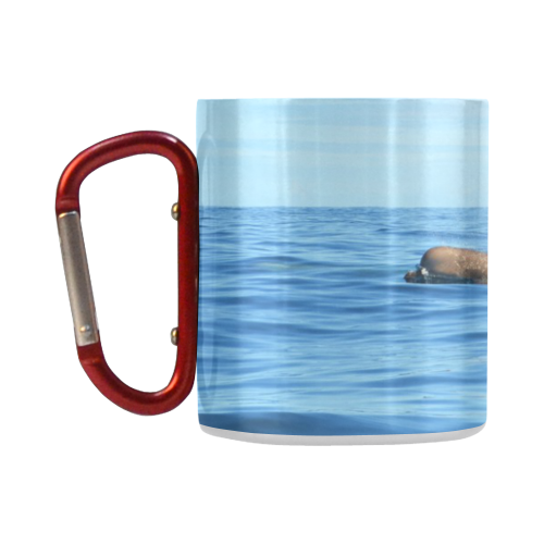 North Atlantic Bottlenose Whales Classic Insulated Mug(10.3OZ)