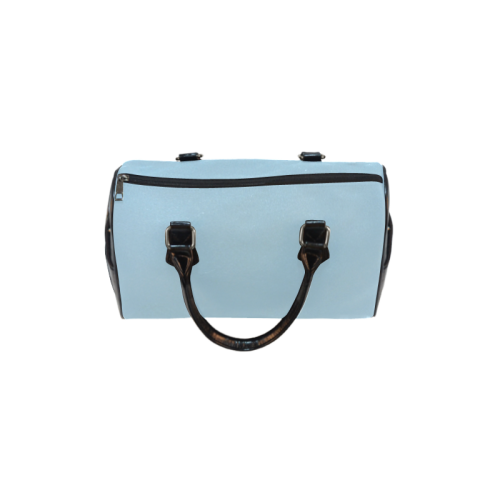 Aquamarine Color Accent Boston Handbag (Model 1621)