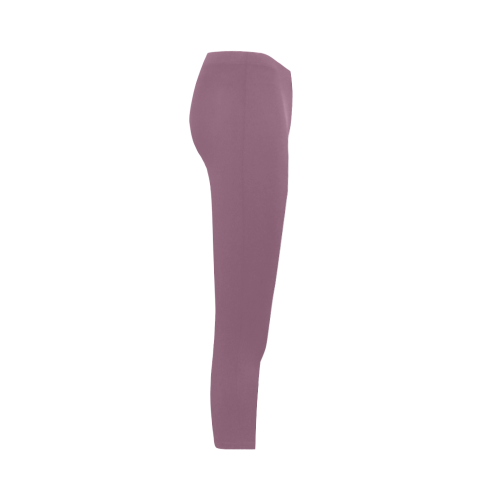 Grape Nectar Color Accent Capri Legging (Model L02)