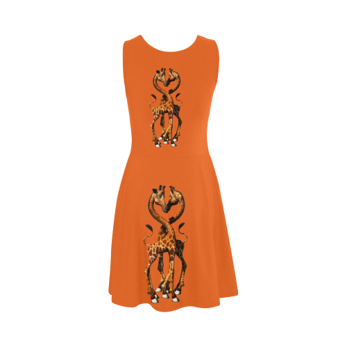 Funny giraffe Atalanta Sundress (Model D04)