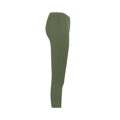 Cypress Color Accent Capri Legging (Model L02)