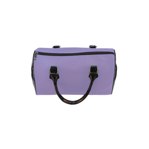 Paisley Purple Color Accent Boston Handbag (Model 1621)