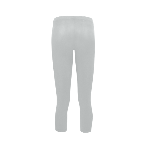 Glacier Gray Color Accent Capri Legging (Model L02)