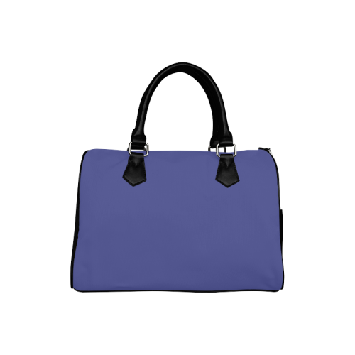 Royal Blue Color Accent Boston Handbag (Model 1621)