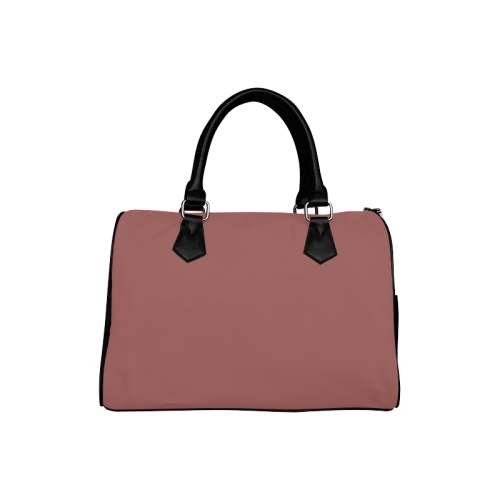 Marsala Color Accent Boston Handbag (Model 1621)