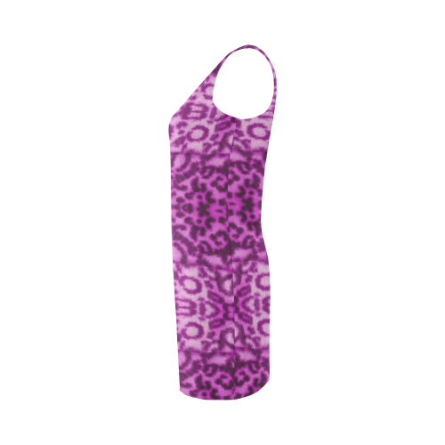 Lion In Purple Medea Vest Dress (Model D06)