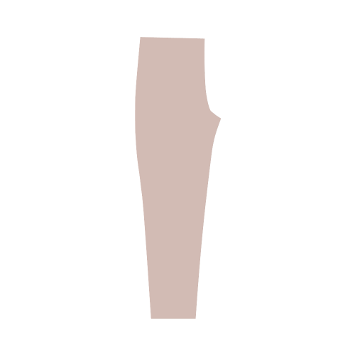 Rose Smoke Color Accent Capri Legging (Model L02)