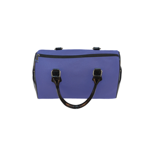 Royal Blue Color Accent Boston Handbag (Model 1621)