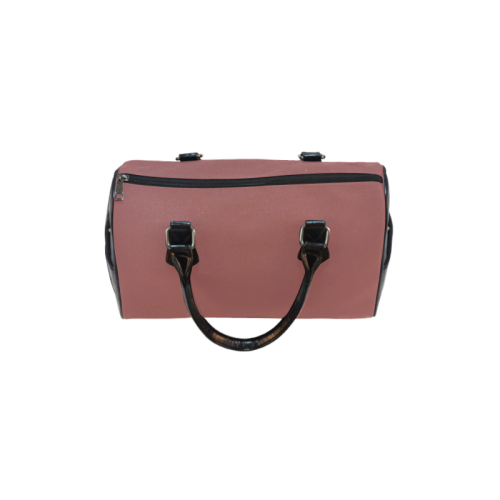 Marsala Color Accent Boston Handbag (Model 1621)