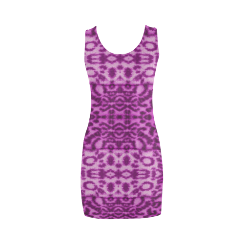 Lion In Purple Medea Vest Dress (Model D06)