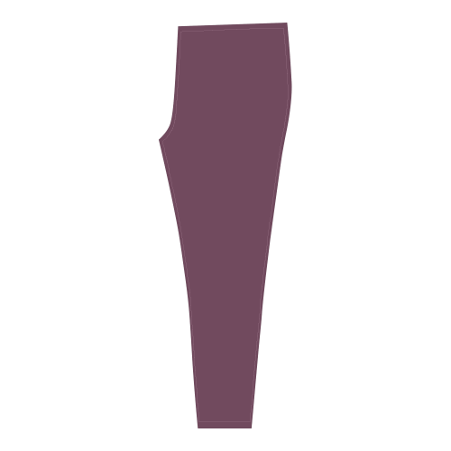 Grape Nectar Color Accent Cassandra Women's Leggings (Model L01)