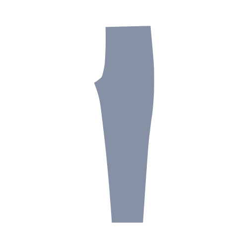 Stonewash Color Accent Capri Legging (Model L02)