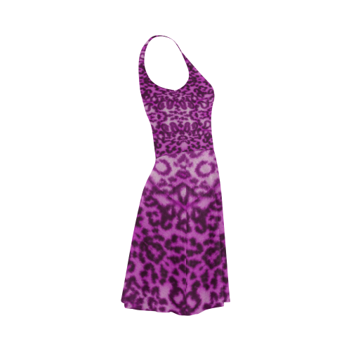 Lion In Purple Atalanta Sundress (Model D04)