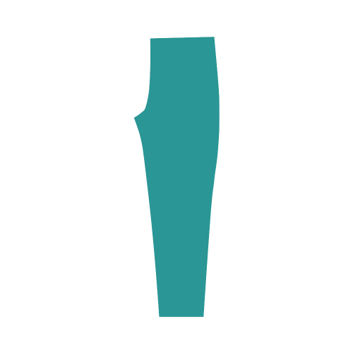 Lapis Color Accent Capri Legging (Model L02)