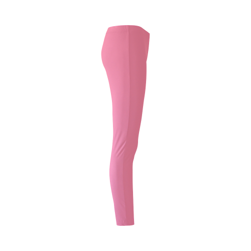 Bubblegum Color Accent Cassandra Women's Leggings (Model L01)