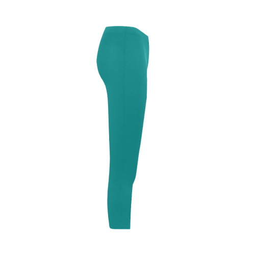 Lapis Color Accent Capri Legging (Model L02)