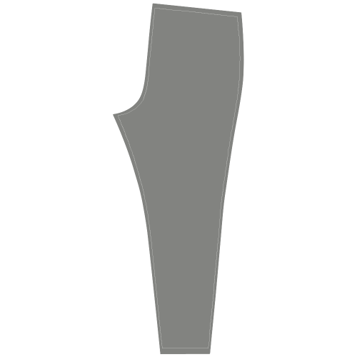 Silver Color Accent Cassandra Women's Leggings (Model L01)
