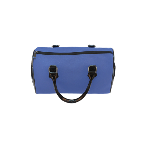 Dazzling Blue Color Accent Boston Handbag (Model 1621)