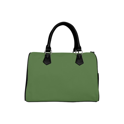 Treetop Color Accent Boston Handbag (Model 1621)
