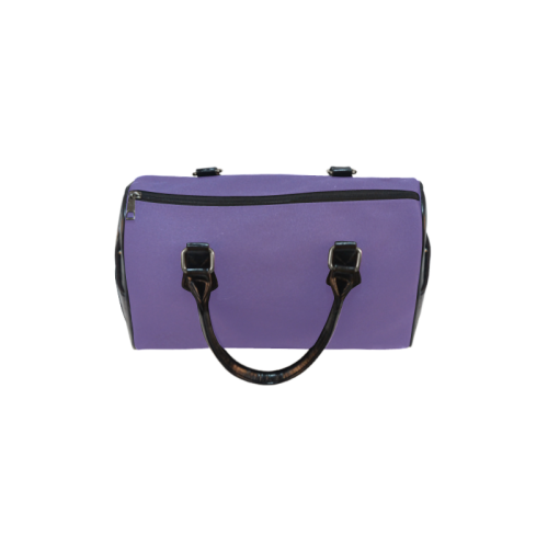 Ultra Violet Color Accent Boston Handbag (Model 1621)