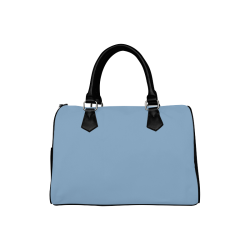 Dusk Blue Color Accent Boston Handbag (Model 1621)