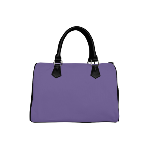 Ultra Violet Color Accent Boston Handbag (Model 1621)