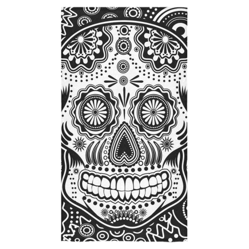 sugar skull Bath Towel 30"x56"