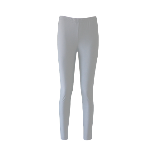 Silver Color Accent Cassandra Women's Leggings (Model L01)