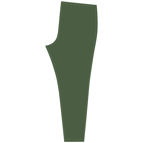 Vineyard Green Color Accent Cassandra Women's Leggings (Model L01)