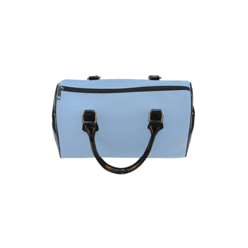 Placid Blue Color Accent Boston Handbag (Model 1621)