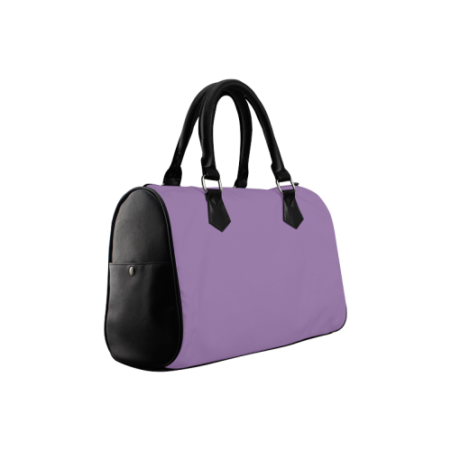 Amethyst Orchid Color Accent Boston Handbag (Model 1621)