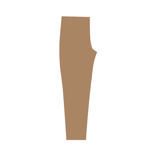 Brown Sugar Color Accent Capri Legging (Model L02)