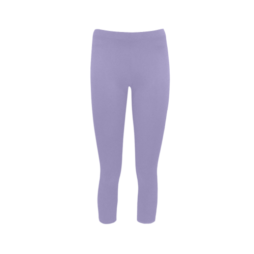 Violet Tulip Color Accent Capri Legging (Model L02)