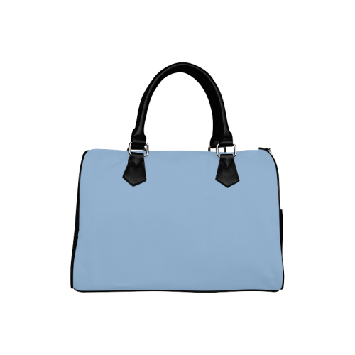 Placid Blue Color Accent Boston Handbag (Model 1621)