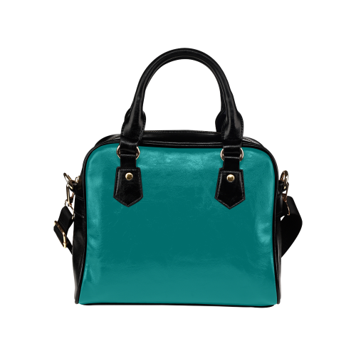 Lapis Color Accent Shoulder Handbag (Model 1634)