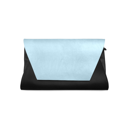 Aquamarine Color Accent Clutch Bag (Model 1630)