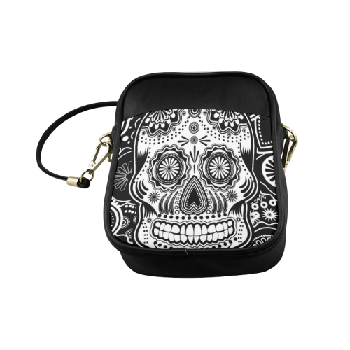 sugar skull Sling Bag (Model 1627)