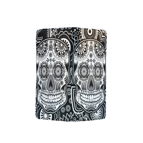 sugar skull Men's Clutch Purse （Model 1638）