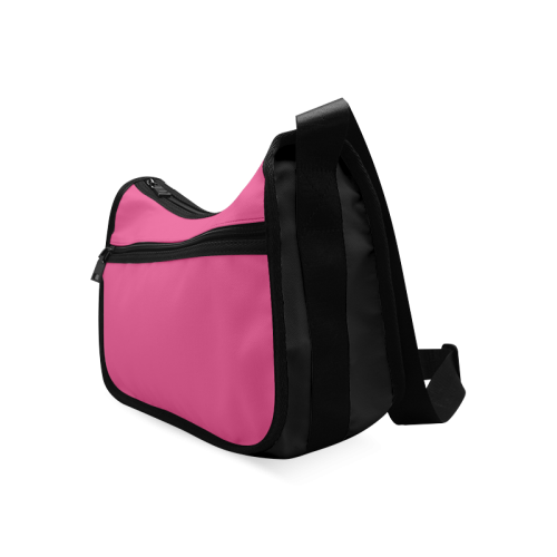 Magenta Color Accent Crossbody Bags (Model 1616)