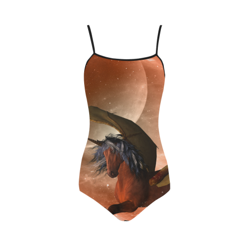 Dark unicorn Strap Swimsuit ( Model S05)