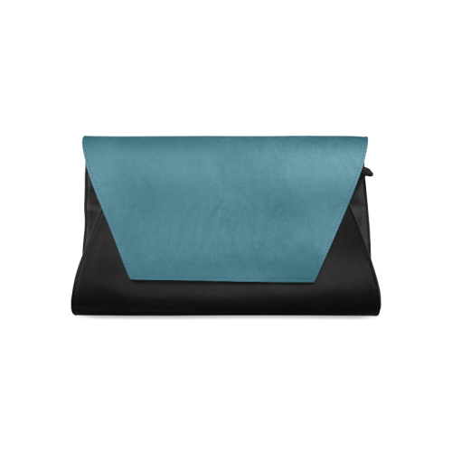 Blue Coral Color Accent Clutch Bag (Model 1630)