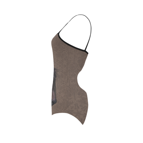 Steampunk Horse Strap Swimsuit ( Model S05)