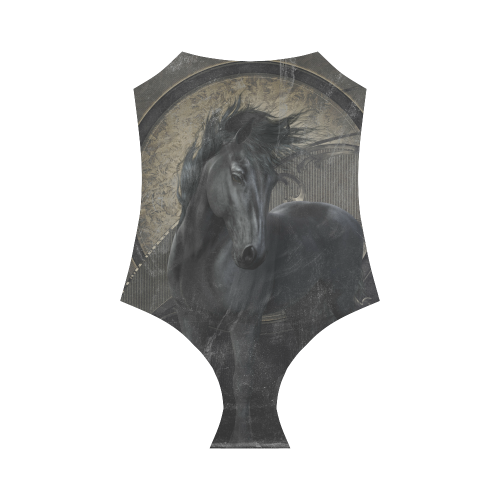 Gothic Friesian Horse Strap Swimsuit ( Model S05)