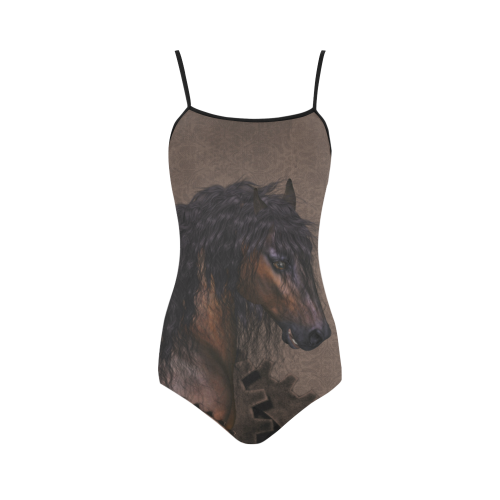 Steampunk Horse Strap Swimsuit ( Model S05)