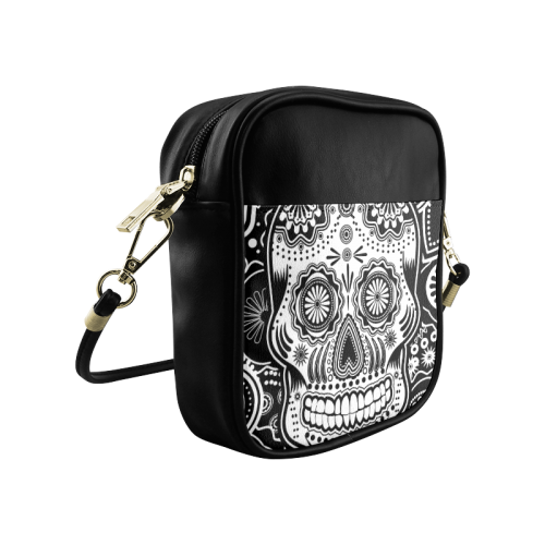 sugar skull Sling Bag (Model 1627)