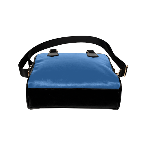 Palace Blue Color Accent Shoulder Handbag (Model 1634)