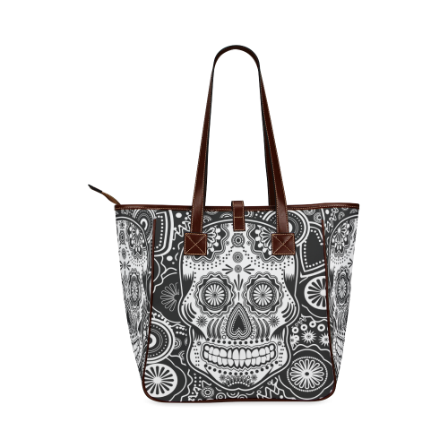 sugar skull Classic Tote Bag (Model 1644)