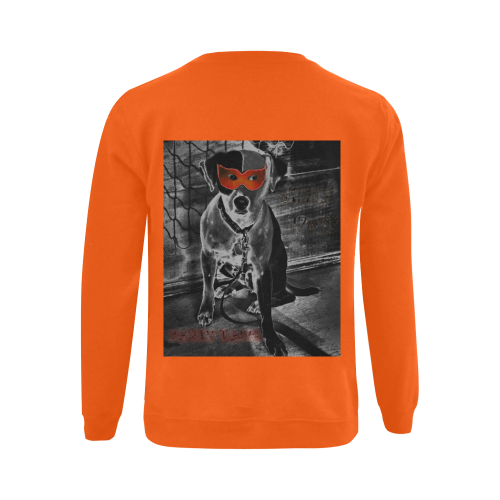 Party Dawg Mens Sweatshirt Gildan Crewneck Sweatshirt(NEW) (Model H01)