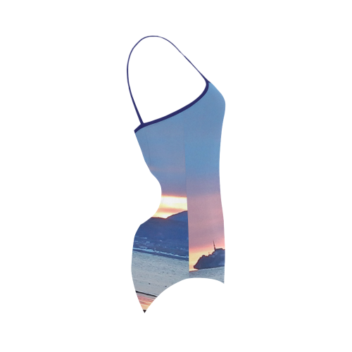 Sunrise in Tourelle Strap Swimsuit ( Model S05)